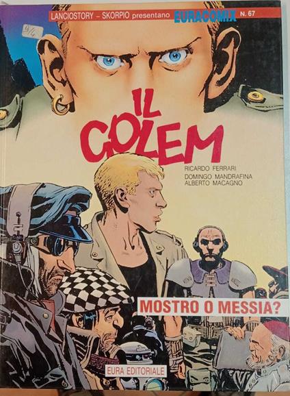 Il Golem. Mostro o messia? - copertina