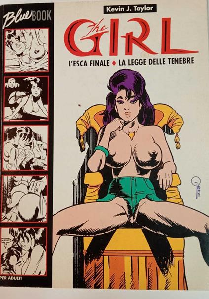 The girl. L'esca finale - la legge delle tenebre - copertina