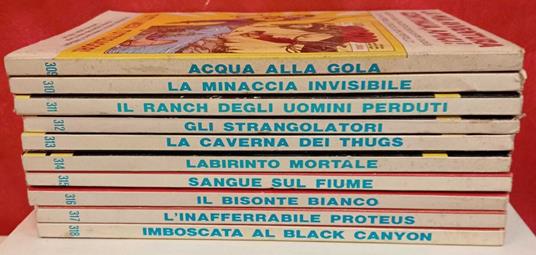 Lotto 10 numeri Tex. Numeri in descrizione - copertina