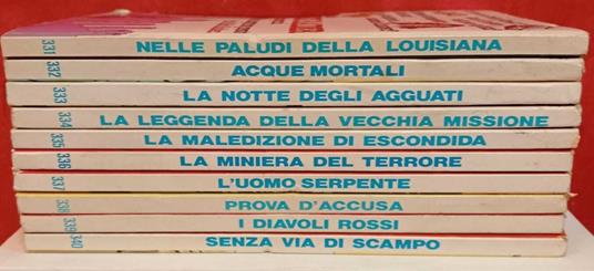 Lotto 10 numeri Tex. Numeri in descrizione - copertina