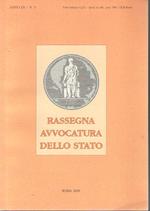 Rassegna avvocatura dello Stato. Anno LX, n. 1