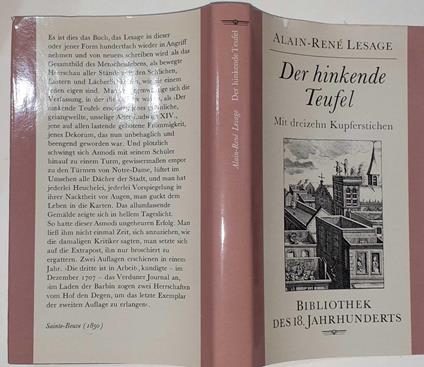 Der hinkende Teufel. Mit dreizehn Kupferstichen - Alain - copertina