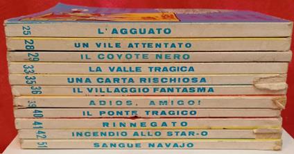 Lotto 11 numeri Tex. Numeri in descrizione - copertina