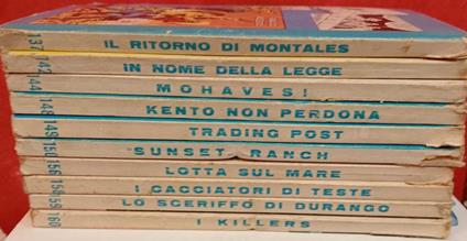 Lotto 10 numeri Tex. Numeri in descrizione - copertina