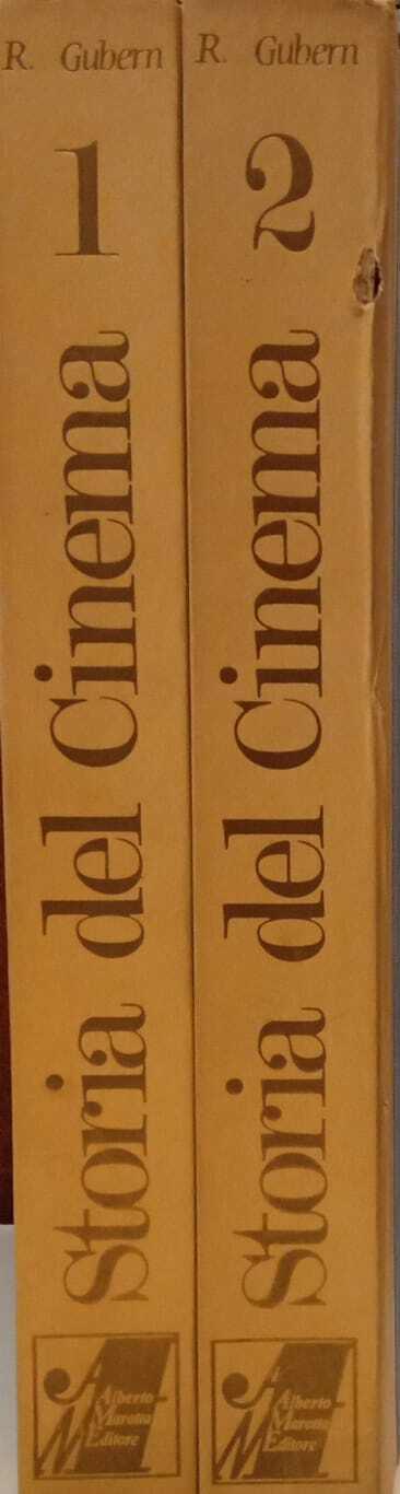 Storia del cinema (2 vol.) - Roman Gubern - copertina