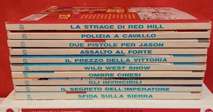 Lotto 10 numeri Tex, dal n. 431 al n. 440 - copertina