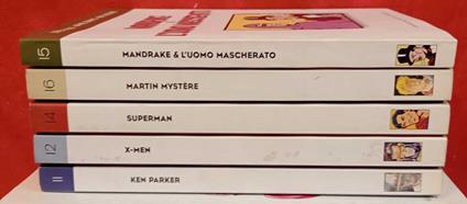 Lotto 5 numeri "I classici del fumetto di Repubblica",dal n. 11 al n.16 - copertina