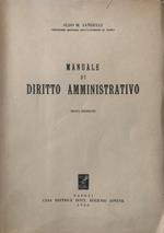 Manuale di diritto amministrativo