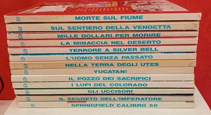 Lotto 13 numeri Tex. Numeri in descrizione - copertina