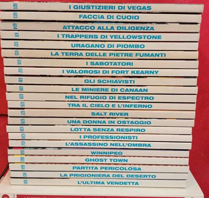 Lotto 22 numeri Tex. Numeri in descrizione - copertina