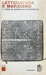 Letteratura e marxismo