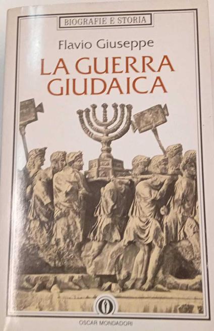 La guerra giudaica - Flavio Giuseppe - copertina
