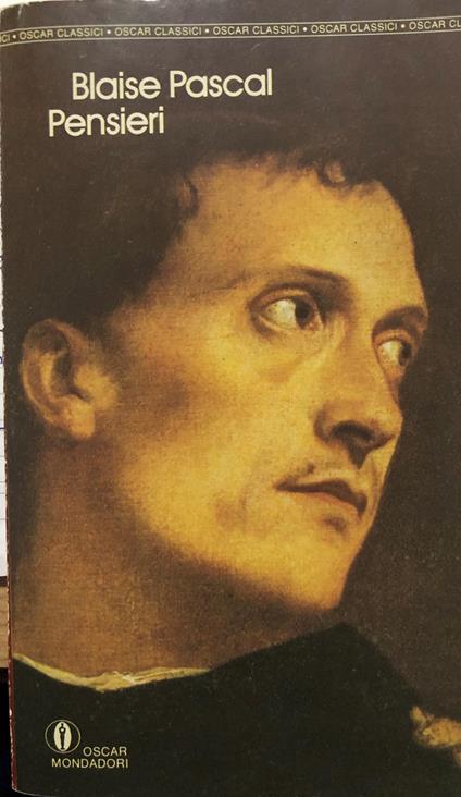 Pensieri - Blaise Pascal - copertina