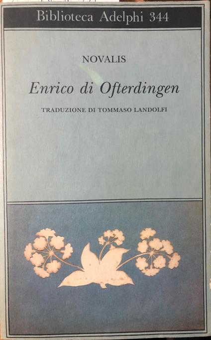 Enrico di Ofterdingen - Novalis - copertina