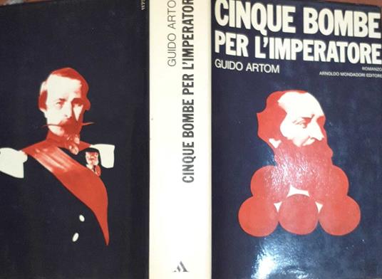 Cinque bombe per l'imperatore - Guido Artom - copertina
