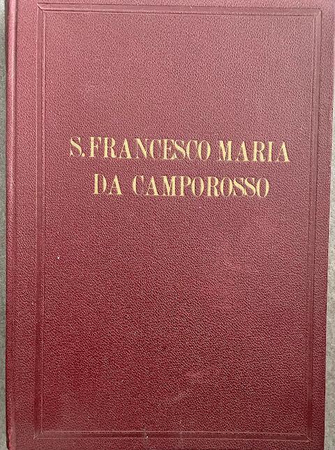 S. Francesco Maria da Camporosso cappuccino - Teodosio da Voltri - copertina