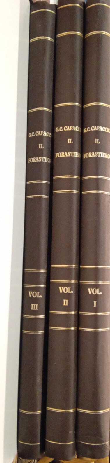 Il forastiero (3 volumi) - copertina