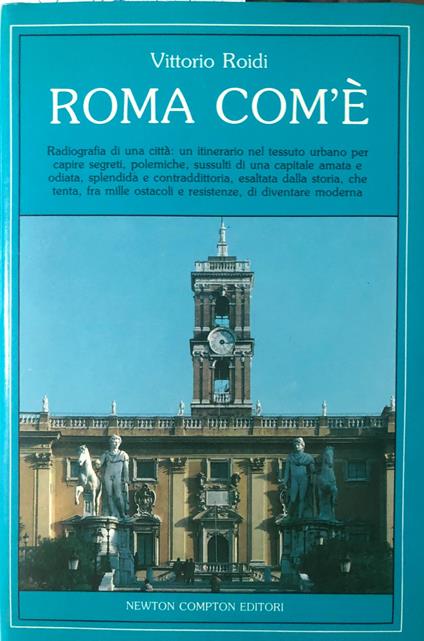 Roma com'è - Vittorio Roidi - copertina
