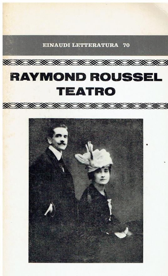 Teatro - Raymond Roussel - copertina