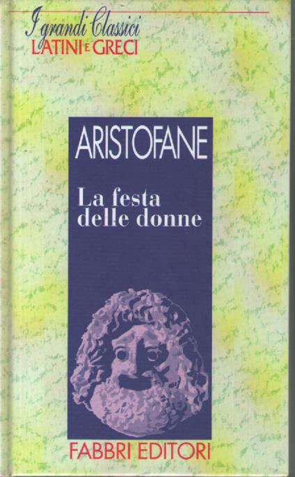 La festa delle donne - Aristofane - copertina