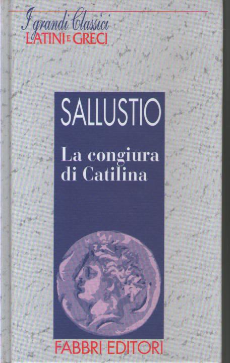 La congiura di Catilina - C. Crispo Sallustio - copertina