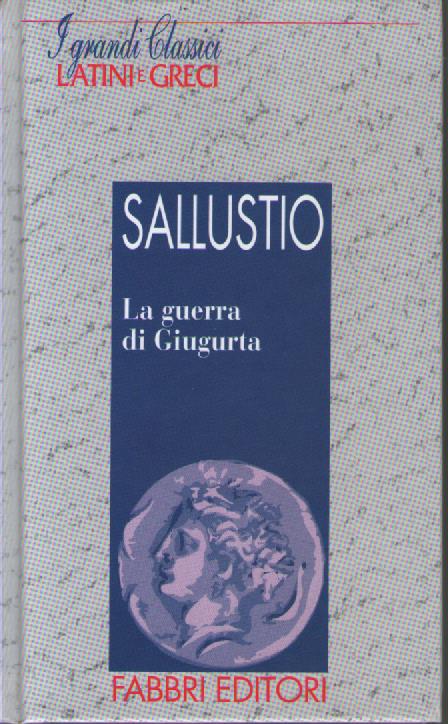 La guerra di Giugurta - C. Crispo Sallustio - copertina