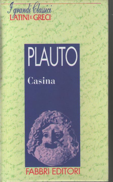 Casina - T. Maccio Plauto - copertina