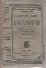 L' Osservatore coll'aggiunta della difesa di Dante, vol. 2°