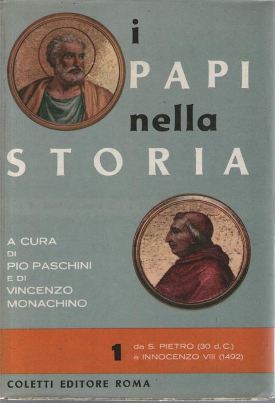 I Papi nella storia, 2 voll - Pio Paschini - copertina