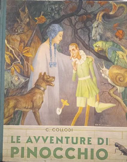 Le avventure di Pinocchio - Carlo Collodi - copertina