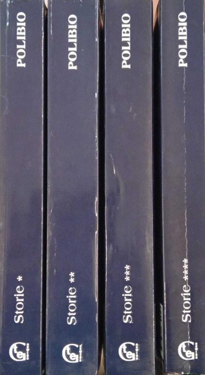 Storie (4 volumi) - Polibio - copertina