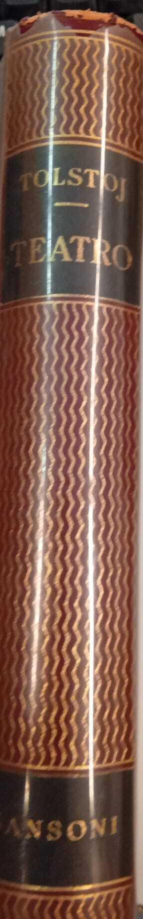 Teatro - Lev Tolstoj - copertina