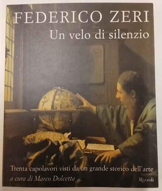 Un velo di silenzio - Federico Zeri - copertina