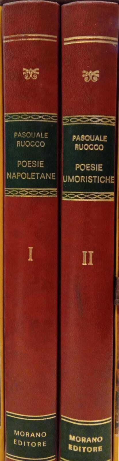 Poesie napoletane - poesie umoristiche. 2 volumi - Pasquale Ruocco - copertina