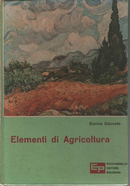 Elementi di Agricoltura - copertina