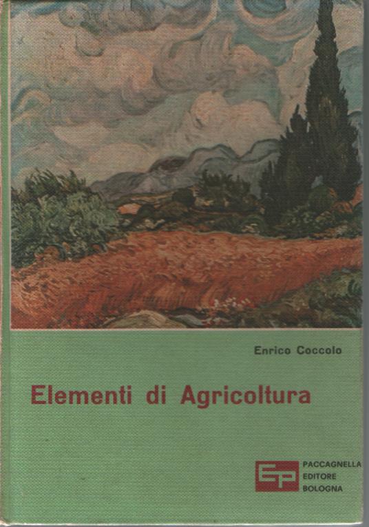 Elementi di Agricoltura - copertina