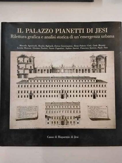 Il palazzo Pianetti di Jesi - copertina