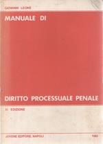 Manuale di diritto processuale penale