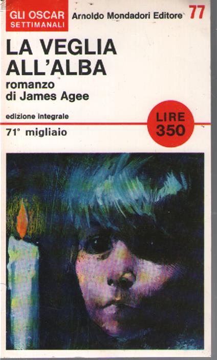La veglia all'alba - James Agee - copertina