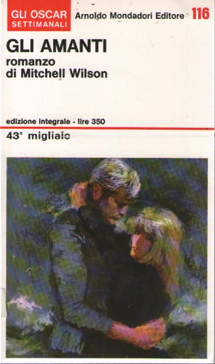 Gli amanti - Mitchell Wilson - copertina