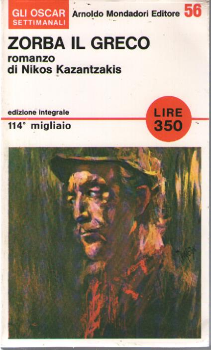 Zorba il greco - Nikos Kazantzakis - copertina