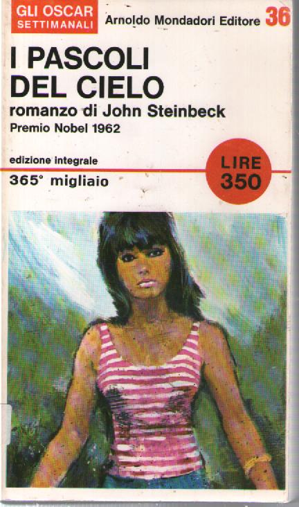 I pascoli del cielo - John Steinbeck - copertina