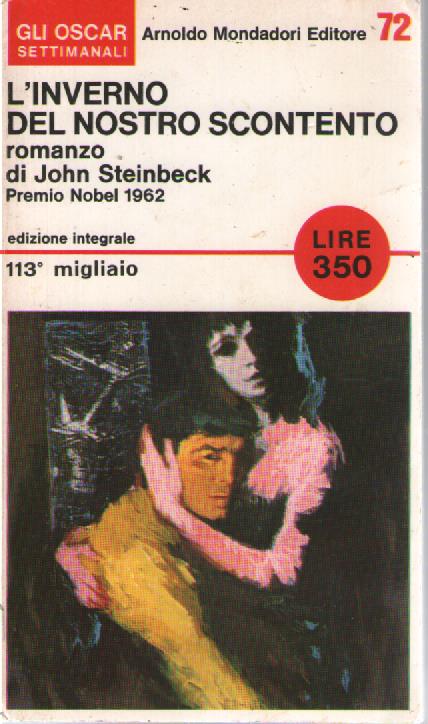 L' inverno del nostro scontento - John Steinbeck - copertina