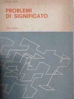 Problemi del significato - copertina