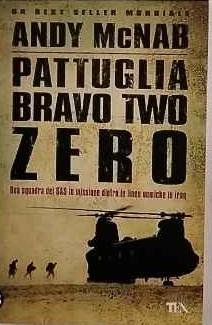 Pattuglia Bravo Two Zero - Andy McNab - copertina