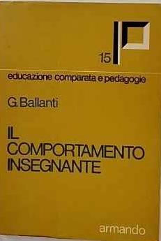 Il comportamento insegnante - copertina