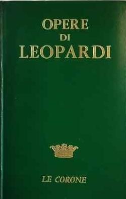 Opere - Giacomo Leopardi - copertina