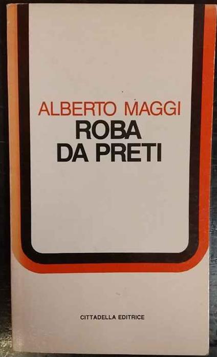 Roba da preti - Alberto Maggi - copertina