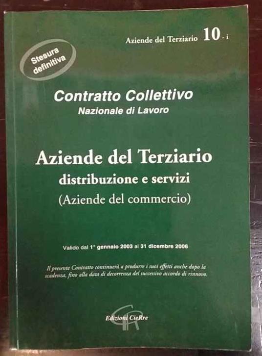 CCNL aziende del terziario - copertina