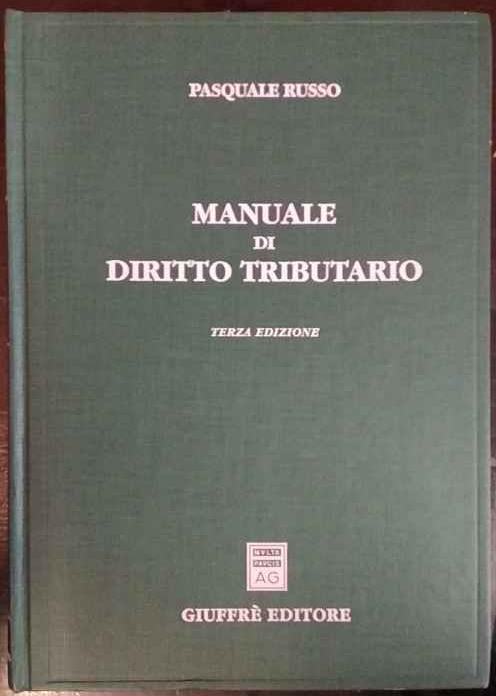 Manuale di diritto tributario - Pasquale Russo - copertina